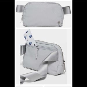 NWT Lululemon Everywhere Belt Bag - Silver Drop